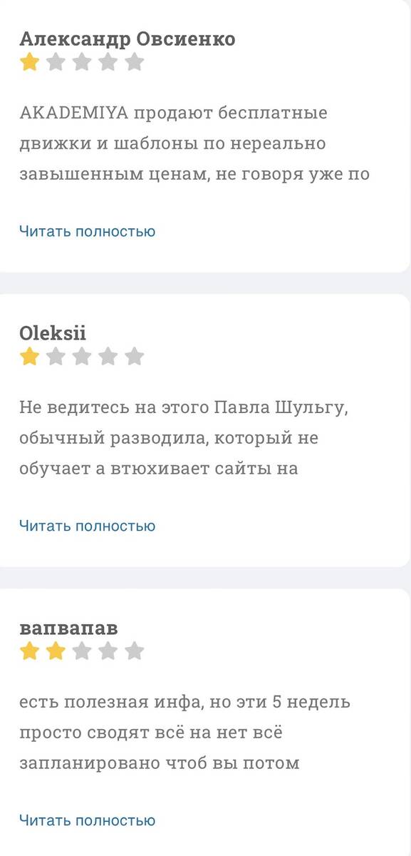 Обучающий развод от Павла Шульги: чему вас может научить «бизнес-тренер» в «Академии SEO»?